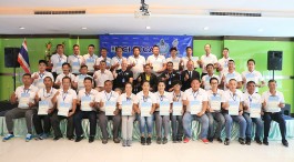 On 19 July 2019. Gen.Decha the president of Thai Cycling Association being the chairman for closing ceremony the National Basic Road Coaching course Level.1 