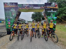 นักปั่นเสือภูเขาทีมชาติไทย ชุดซีเกมส์ 2019 ฝึกซ้อมสนามแข่งขันจริง ก่อนลงชิงชัย ในการแข่งขันจักรยานเสือภูเขานานาชาติ
