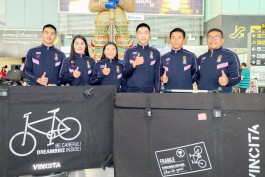 สมาคมกีฬาจักรยานแห่งประเทศไทยฯ ส่งนักปั่นทีมชาติไทย 