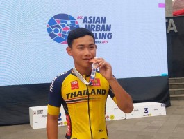 โตมร พูนศิริ ศิริมงคล นักปั่นทีมชาติไทย คว้าอันดับที่ 3 เสือภูเขา อิลิมิเนเตอร์ รุ่นประชาชนชาย