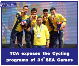 Thai Cycling association hopes to win 2 gold medals from Men’s and Women’s Downhill in the 31st SEA Games.