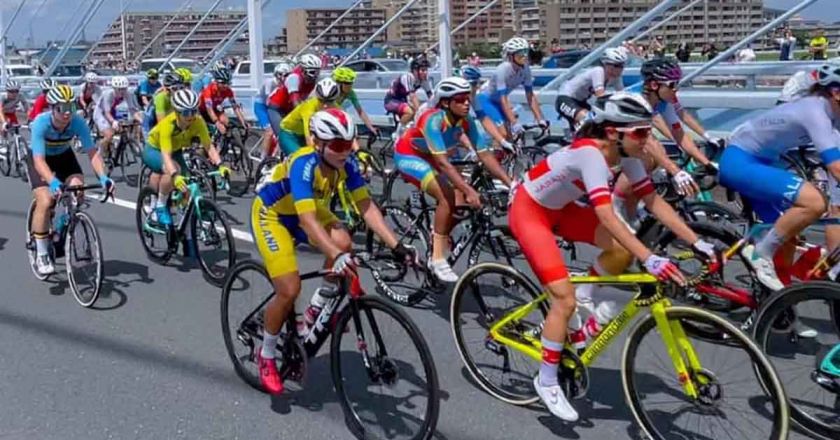 Beaze finishing out of time limits at 80 km