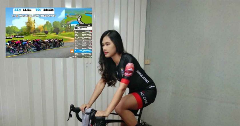 “Nong Jet’aime”‘s delighted at “Home Cycling,Combating Covid-19”
