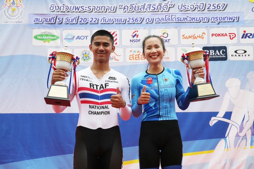 “นรเศรษฐ์ธาดา-ชนิภรณ์” คว้ายอดเยี่ยม ปิดฉากศึกสองล้อลู่ชิงแชมป์ประเทศไทย