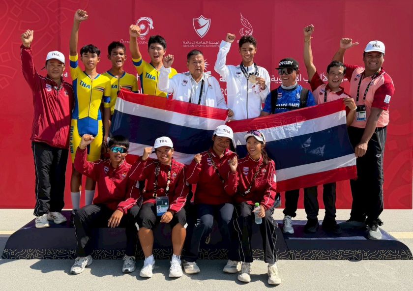 “สองล้อไทย” เป็นชาติเดียวในอาเซียน ที่คว้าเหรียญรางวัล “เอเชี่ยน ยูธ เกมส์”