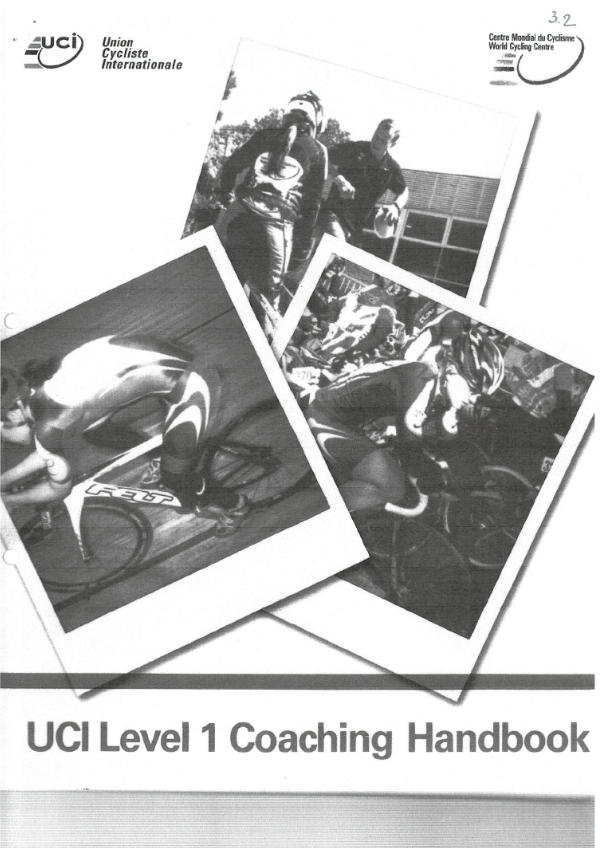 UCI Level 1 Coaching Handbook