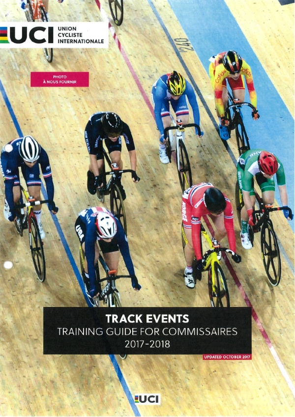 Track Events Training Guide For Commissaires 2017-2018