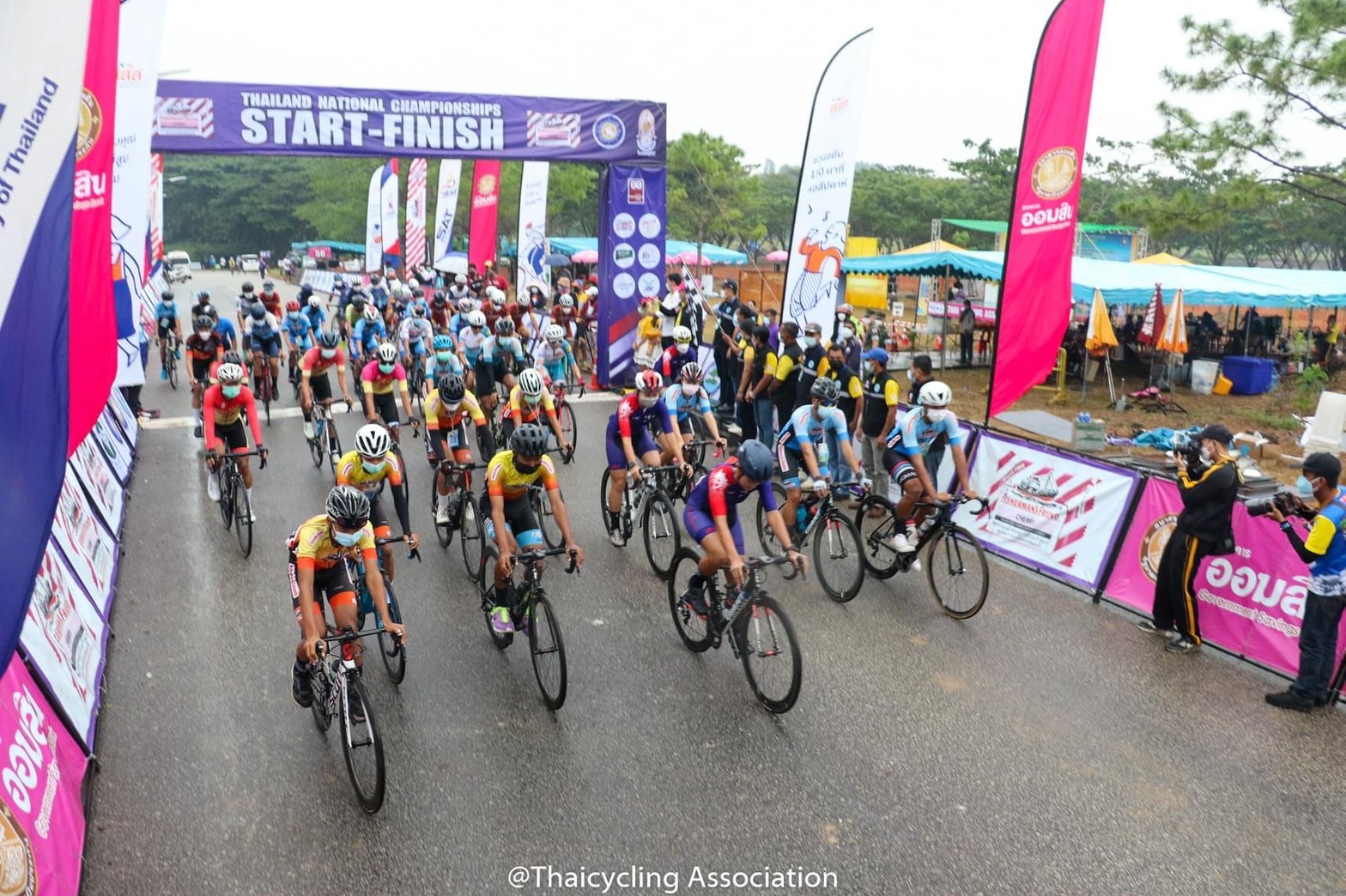 การแข่งขันจักรยานประเภทถนน ชิงแชมป์ประเทศไทย ชิงถ้วยพระราชทานฯ และการแข่งขันจักรยานเมาเท่นไบค์ ชิงแชมป์ประเทศไทย ชิงถ้วยพระราชทานฯ สนามที่ 2 จังหวัดศรีสะเกษ